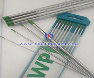 Specification of Pure Tungsten Electrode Picture